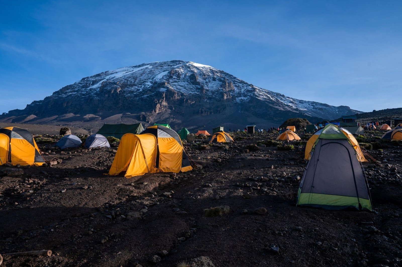Kilimanjaro alpine camp